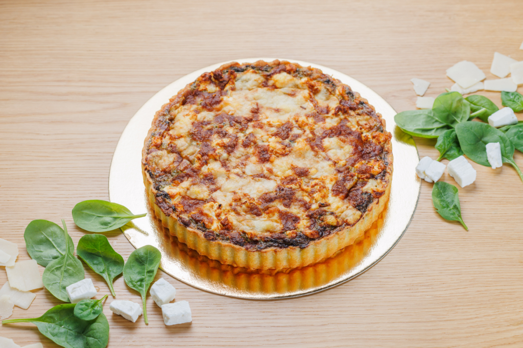 Spinati-fetajuustu quiche 1,7 kg (Tartu)